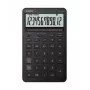 Calculadora de sobremesa CASIO JW-200DQ – Basic, 12 dígitos, funciones de impuestos y beneficios, batería/solar, negra