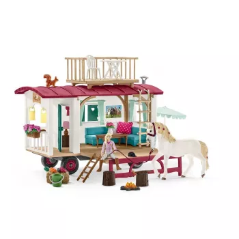 Caravana Schleich HORSE CLUB 42593 para reuniones secretas del club