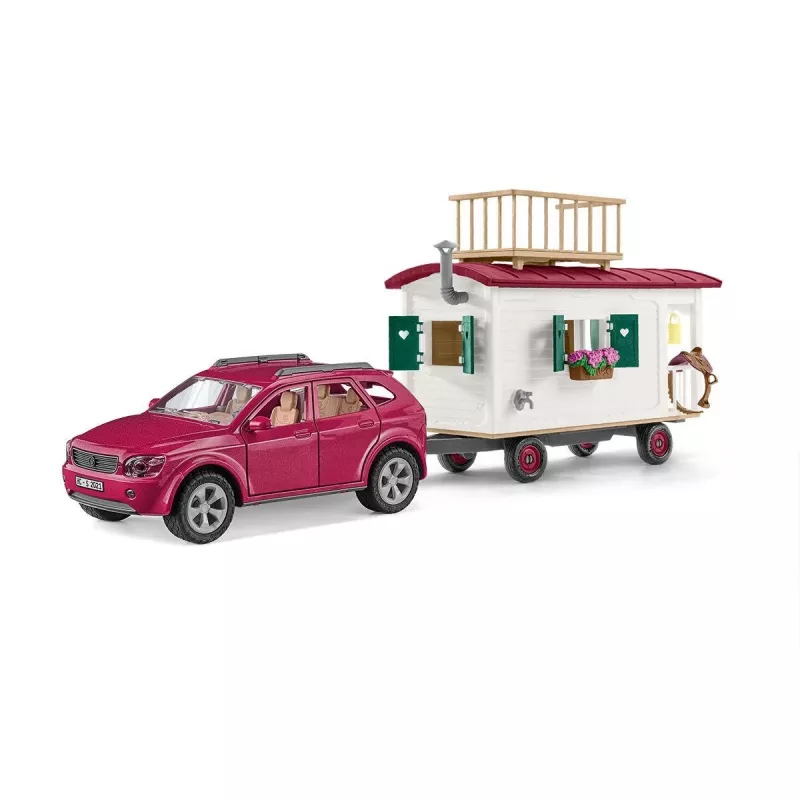 Caravana Schleich HORSE CLUB 42593 para reuniones secretas del club