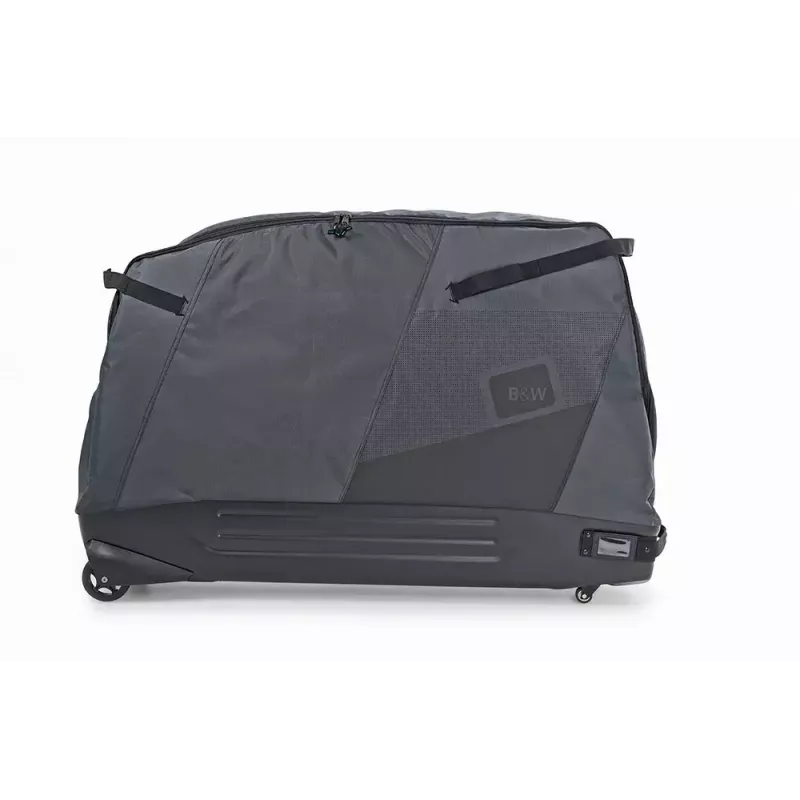 Bolsa de transporte para bicicleta b&w international Bike.bag 2.0 — maleta de transporte, ABS y poliéster, 1360×297×854 mm, negro/gris