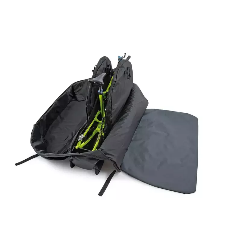 Bolsa de transporte para bicicleta b&w international Bike.bag 2.0 — maleta de transporte, ABS y poliéster, 1360×297×854 mm, negro/gris