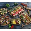 Bandeja de servir Zassenhaus plato de aperitivo madera redondo 30 cm