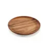 Bandeja de servir Zassenhaus plato de aperitivo madera redondo 30 cm