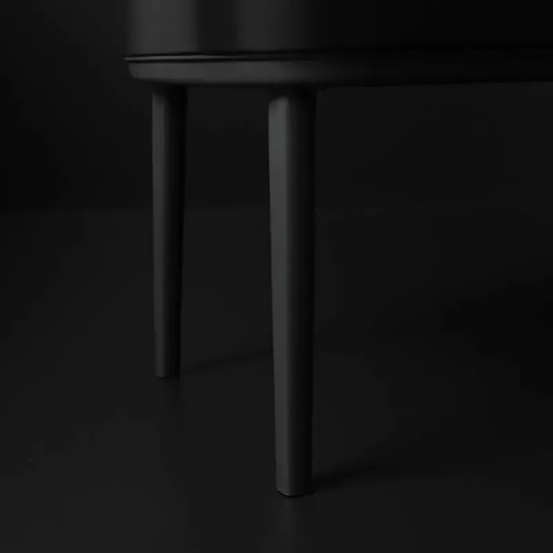 Papelera Brabantia 315824 36L rectangular plástico negra