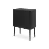 Papelera Brabantia 316203 34L rectangular acero negra