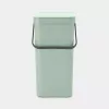 Papelera Brabantia Sort & Go 16 L verde 220x279x401 mm