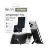 PanzerGlass empower™ by ® empower™ banco con soporte giratorio | 5000mAh | Space Black