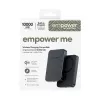 Batería portátil PanzerGlass empower™ 10000mAh Space Black, 0,245 kg