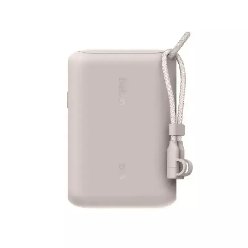 Batería portátil Belkin BPB027hqSD 10000 mAh, Sand, 2 puertos USB‑C