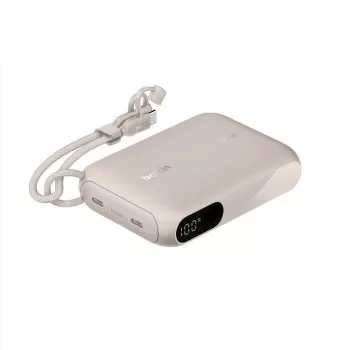 Batería portátil Belkin BPB027hqSD 10000 mAh, Sand, 2 puertos USB‑C
