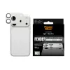Protector de cámara PanzerGlass Fender para iPhone 17 Pro – plateado, silicona, resistente a arañazos y golpes
