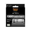 Protector de cámara PanzerGlass Fender para iPhone 17 Pro – plateado, silicona, resistente a arañazos y golpes