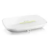 Punto de acceso inalámbrico Zyxel NWA240BE — dual/tri-band 2,4/5/6 GHz, PoE, 1× RJ-45, blanco
