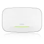 Punto de acceso inalámbrico Zyxel NWA240BE — dual/tri-band 2,4/5/6 GHz, PoE, 1× RJ-45, blanco