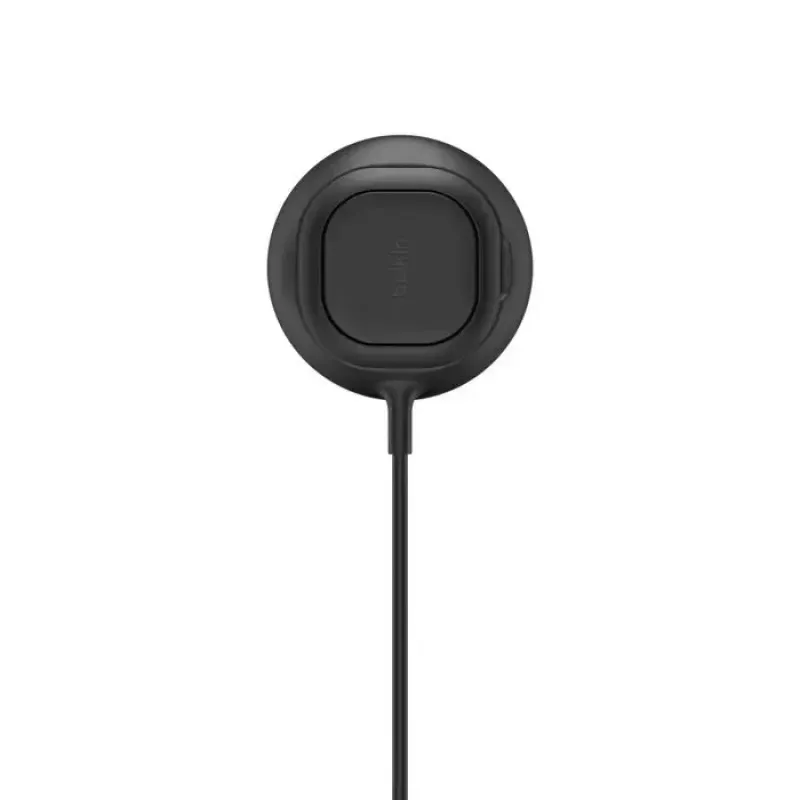 Belkin UltraCharge WIA013HQBK Base de carga Qi2 25W con soporte, negro, sin fuente de alimentación