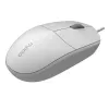 Ratón óptico con cable Rapoo N100 blanco USB (18102)