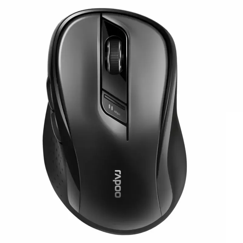 Ratón Rapoo M500 Silent para diestros RF Wireless Bluetooth óptico