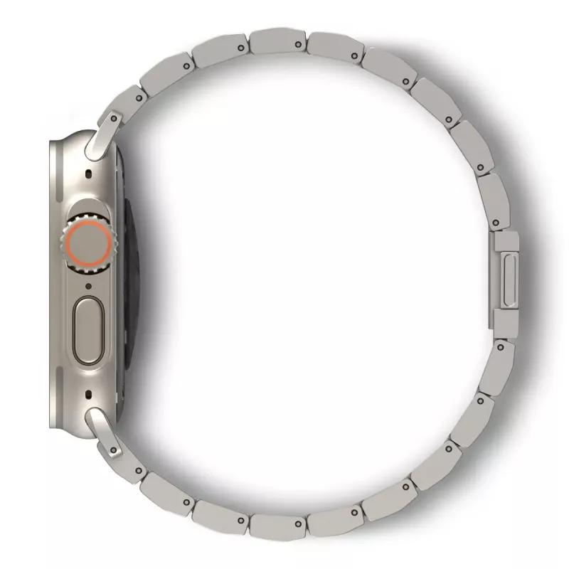 Correa para reloj Decoded Traction Band titanio — compatible con smartwatches, muñeca 130–225 mm, 1 ud.