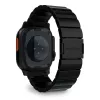 Correa para smartwatch Decoded Traction Band negra titanio — circunferencia de muñeca 130–225 mm, 1 ud.
