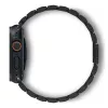 Correa para smartwatch Decoded Traction Band negra titanio — circunferencia de muñeca 130–225 mm, 1 ud.
