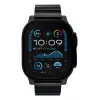 Correa para smartwatch Decoded Traction Band negra titanio — circunferencia de muñeca 130–225 mm, 1 ud.