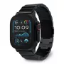 Correa para smartwatch Decoded Traction Band negra titanio — circunferencia de muñeca 130–225 mm, 1 ud.