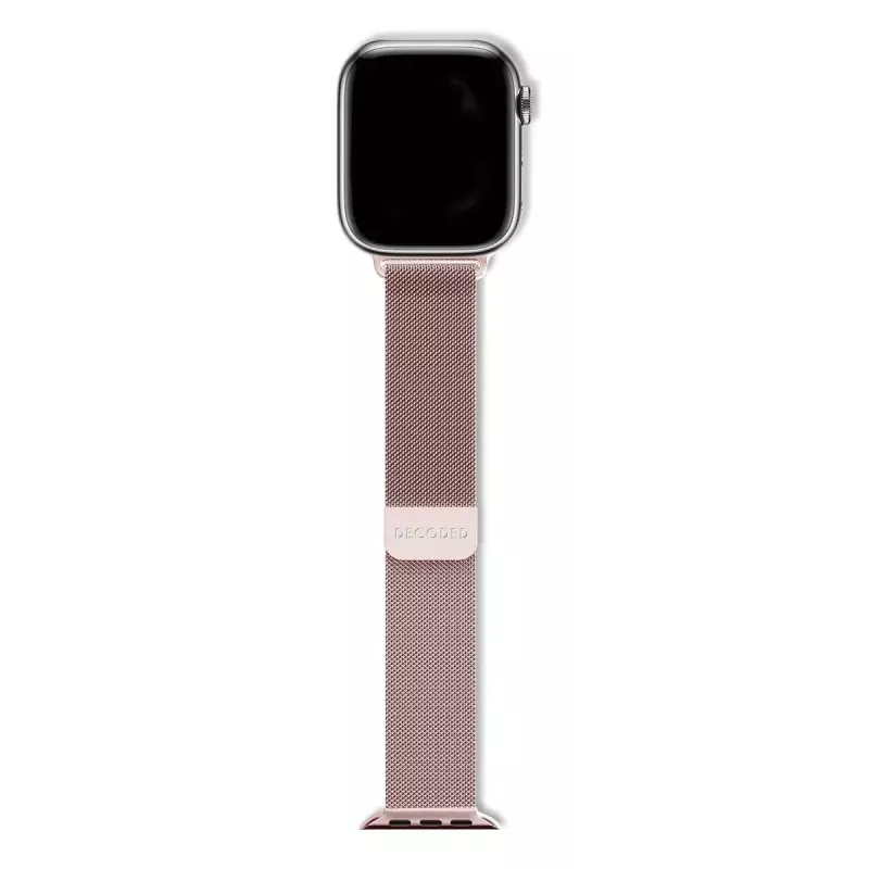 Correa Decoded para smartwatch, acero inoxidable oro rosa, pack individual