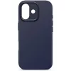 Funda para móvil Decoded D25IPO17BCS9TY para iPhone 17 — funda, compatible con hasta 16 cm (6,3 pulgadas), azul marino, microfibra y PU