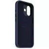 Funda para móvil Decoded D25IPO17BCS9TY para iPhone 17 — funda, compatible con hasta 16 cm (6,3 pulgadas), azul marino, microfibra y PU