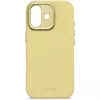 Funda para móvil Decoded D25IPO17BCS9YW para Apple iPhone 17, tipo funda, compatible con hasta 16 cm (6,3 pulgadas), amarillo, microfibra y PU