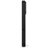 Cubierta trasera de silicona Decoded para Apple iPhone 17 Pro Max — compatible con 6,9 pulgadas (17,5 cm), negra, microfibra/PU