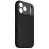 Cubierta trasera de silicona Decoded para Apple iPhone 17 Pro Max — compatible con 6,9 pulgadas (17,5 cm), negra, microfibra/PU
