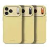 Cubierta trasera de silicona Decoded para Apple iPhone 17 Pro Max, compatible con pantallas de 6,9 pulgadas (17,5 cm), amarilla