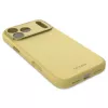 Cubierta trasera de silicona Decoded para Apple iPhone 17 Pro Max, compatible con pantallas de 6,9 pulgadas (17,5 cm), amarilla