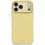Cubierta trasera de silicona Decoded para Apple iPhone 17 Pro Max, compatible con pantallas de 6,9 pulgadas (17,5 cm), amarilla