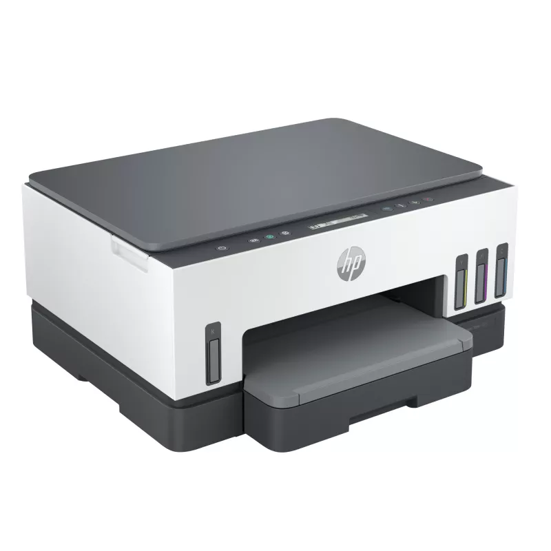Impresora HP Smart Tank, inyección térmica de tinta, impresión en color, 4800 x 1200 DPI, A4, impresión directa, gris