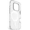 Funda para móvil Decoded Clear Case para iPhone 16 Pro, policarbonato, blanco transparente, compatible con 6,3 pulgadas (16 cm)