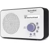 Radio digital portátil TECHNISAT 0000/3906 — DAB/DAB+/FM, 1 W RMS, LCD, 3,5 mm, blanco/negro, 0,338 kg