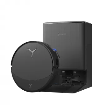 Robot aspirador Ecovacs DEEBOT T90 PRO OMNI — depósito de polvo sin bolsa de 0,25 L, 350 min de autonomía, Li‑Ion 4000 mAh, negro