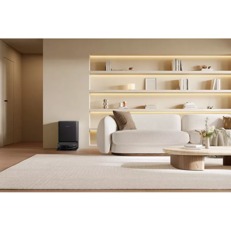 Robot aspirador Ecovacs DEEBOT T90 PRO OMNI — depósito de polvo sin bolsa de 0,25 L, 350 min de autonomía, Li‑Ion 4000 mAh, negro