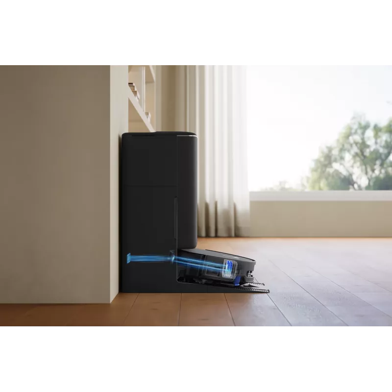 Robot aspirador Ecovacs DEEBOT T90 PRO OMNI — depósito de polvo sin bolsa de 0,25 L, 350 min de autonomía, Li‑Ion 4000 mAh, negro