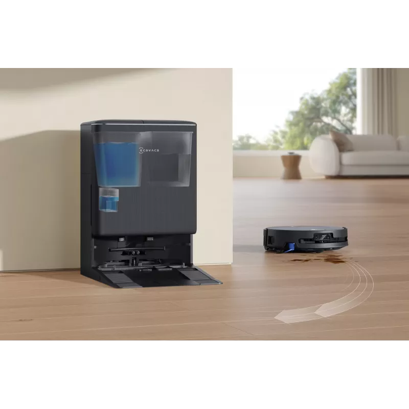 Robot aspirador Ecovacs DEEBOT T90 PRO OMNI — depósito de polvo sin bolsa de 0,25 L, 350 min de autonomía, Li‑Ion 4000 mAh, negro