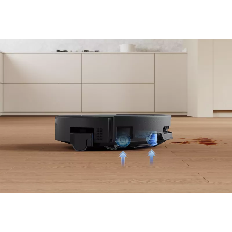 Robot aspirador Ecovacs DEEBOT T90 PRO OMNI — depósito de polvo sin bolsa de 0,25 L, 350 min de autonomía, Li‑Ion 4000 mAh, negro