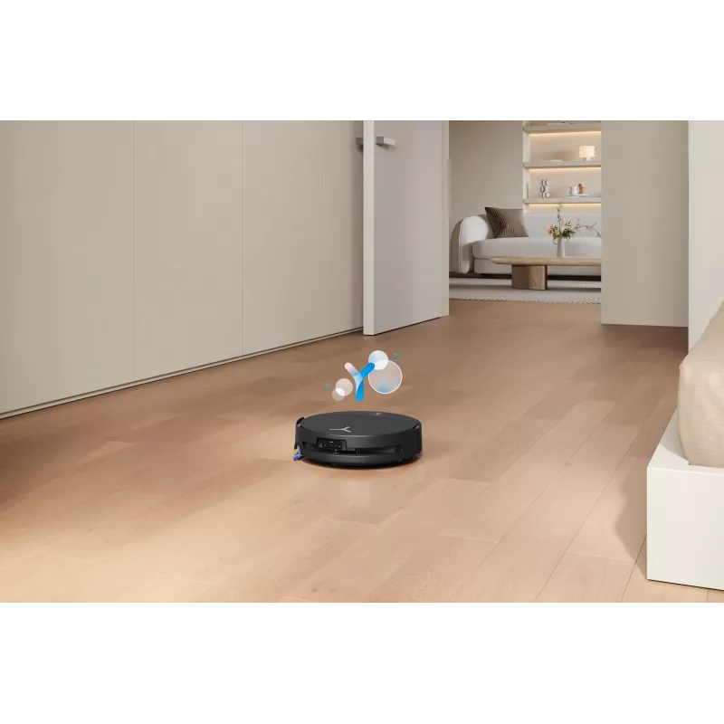 Robot aspirador Ecovacs DEEBOT T90 PRO OMNI — depósito de polvo sin bolsa de 0,25 L, 350 min de autonomía, Li‑Ion 4000 mAh, negro