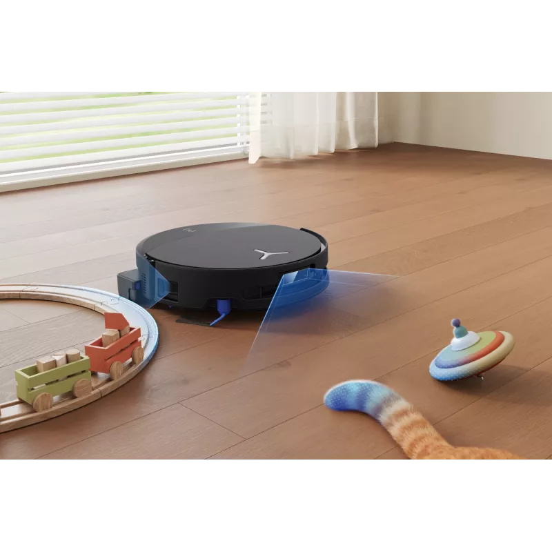Robot aspirador Ecovacs DEEBOT T90 PRO OMNI — depósito de polvo sin bolsa de 0,25 L, 350 min de autonomía, Li‑Ion 4000 mAh, negro