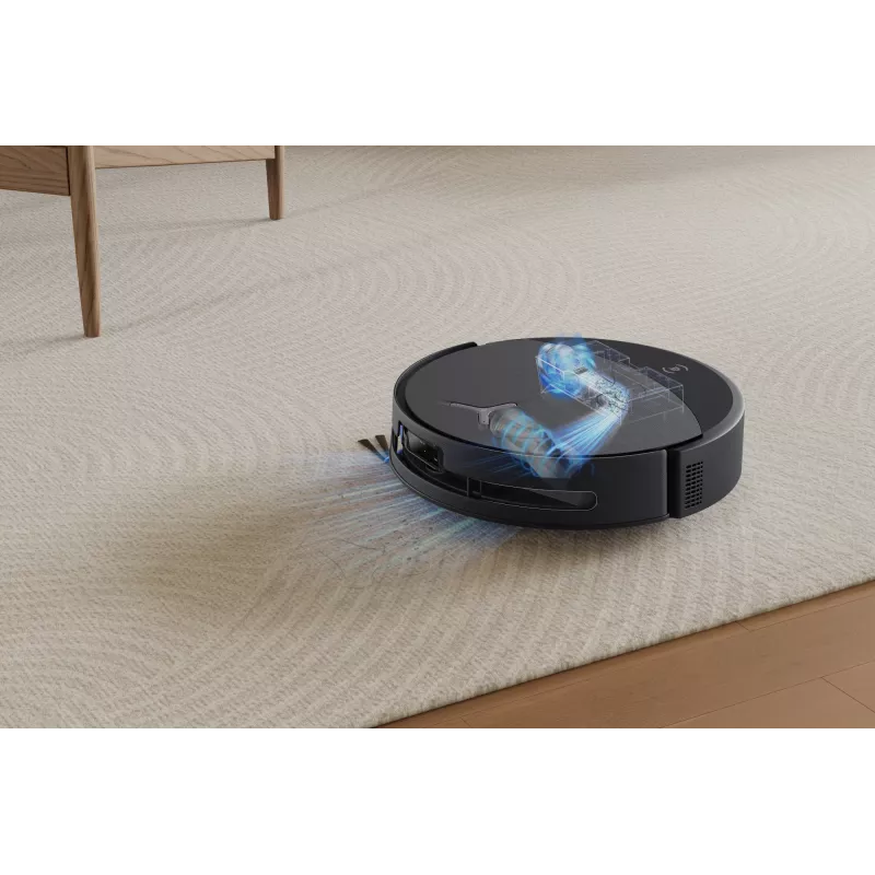 Robot aspirador Ecovacs DEEBOT T90 PRO OMNI — depósito de polvo sin bolsa de 0,25 L, 350 min de autonomía, Li‑Ion 4000 mAh, negro