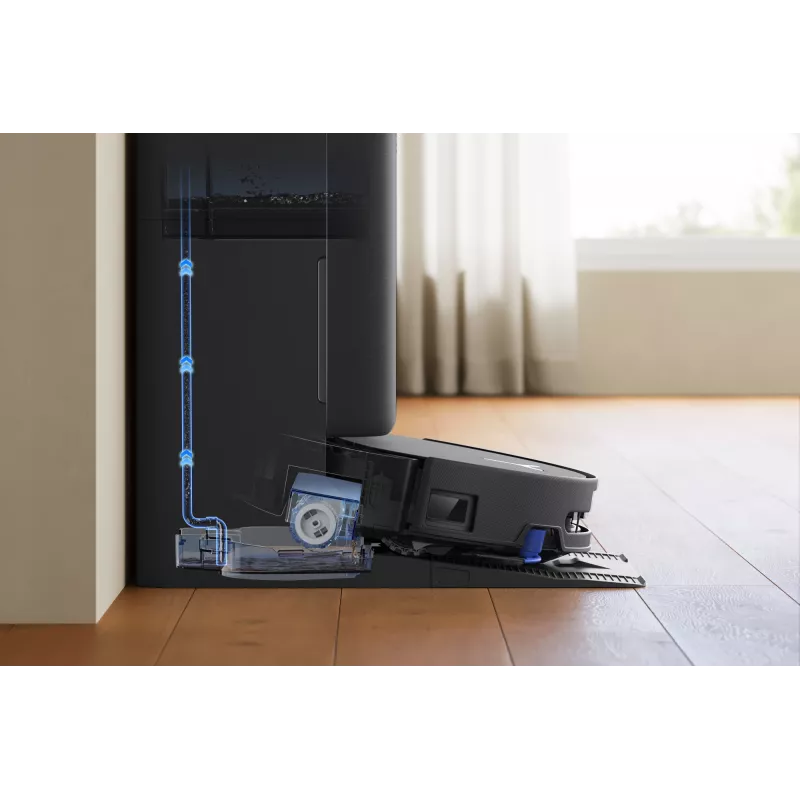 Robot aspirador Ecovacs DEEBOT T90 PRO OMNI — depósito de polvo sin bolsa de 0,25 L, 350 min de autonomía, Li‑Ion 4000 mAh, negro