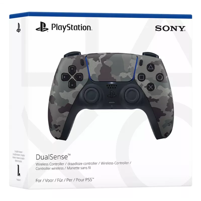 Mando Sony DualSense v3 Camouflage – Bluetooth/USB, PS5, batería integrada, USB‑C, 160×106×66 mm