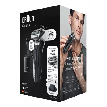 Braun Series 7 71-N7200cc recortadora de lámina y recortador negro