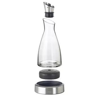 EMSA 505219 Jarra/Botella 1 L acero inoxidable, transparente